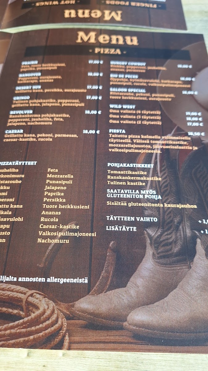 Menu Henry's Saloon-3